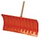 Emsco Group 25in Poly Pusher Snow Shovel with Wooden Handle 1280 2953 - alternate 3
